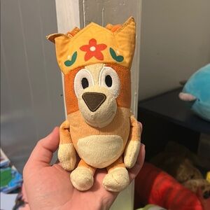 Orange and Yellow Plush BINGO Toy